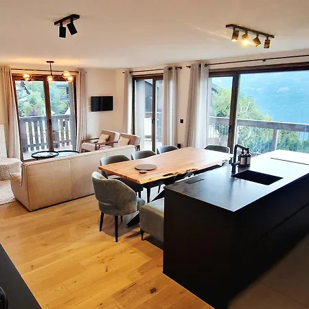 Apartment Nouveau 4P 95m² à La Plagne Montalbert - WIFI Inclus - FR-1-755-44 La Plagne